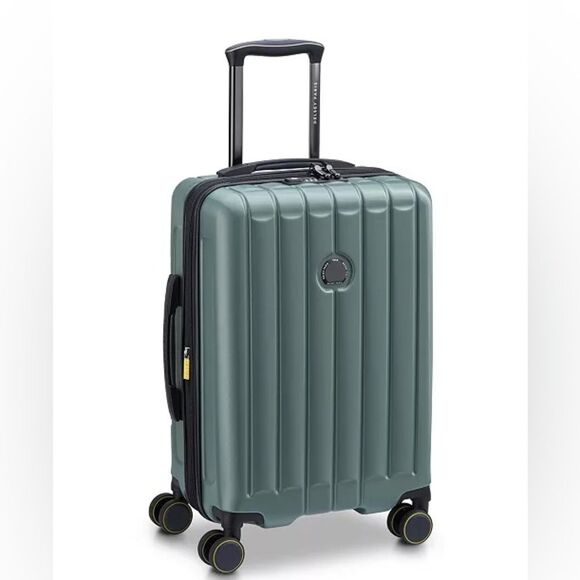 Delsey Paris Shadow 6.0 Expandable 20" Spinner Carry-on Luggage travel bag - Picture 3 of 16